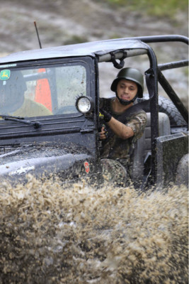 Adrenalina y mucha emoción en la competencia del 4X4.