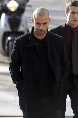 Momentos en que Mascherano se enfrentó a la justicia en Barcelona