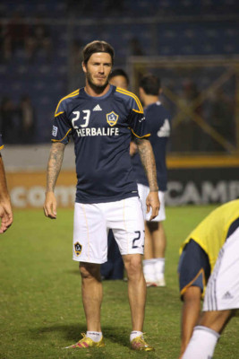 David Beckham y su visita a Honduras.