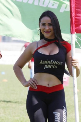 ¿Quién es la de pelo rojo? Ellas son las chicas que embellecieron la jornada 9