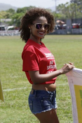 FOTOS: Las chicas más lindas de la ida de final en Honduras