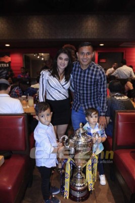 Fotos: La cena íntima de Olimpia festejando el título 31 del fútbol hondureño