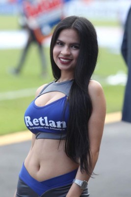 ¡Bellezas! Las mujeres que le dieron el toque lindo a la final Motagua-Real España