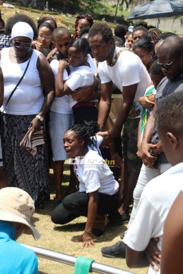 FOTOS: Las desgarradoras imágenes en el sepelio de Walter 'Pery' Martínez