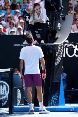 Marijana Veljovic, la jueza que discutió con el tenista Roger Federer y se hizo viral