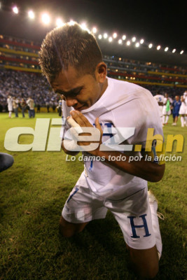 Imágenes de la celebración a Sudáfrica en El Salvador.
