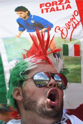 Las mejores imágenes del juego Costa Rica vs Italia.