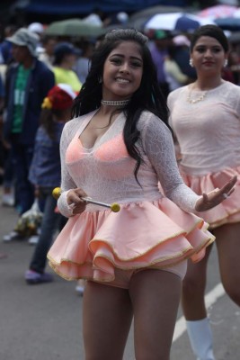 Las palillonas de Tegucigalpa que han deslumbrado en los desfiles patrios