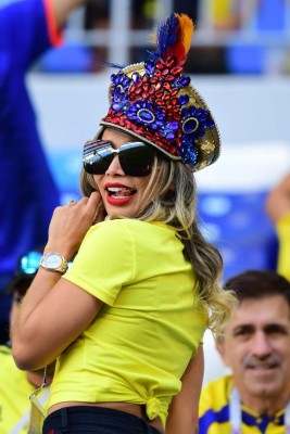 MUÑECAS: Las hermosas colombianas que estuvieron en el Samara Arena de Rusia