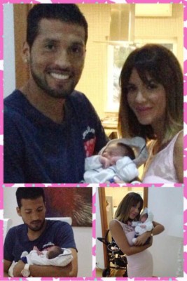 Dos futbolistas entre los famosos que son padres gracias a un vientre de alquiler