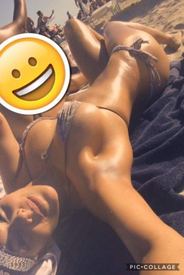 ¡Infartante! Así disfruta de la playa y el sol Nathalia Casco