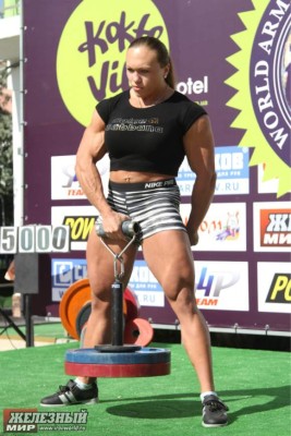 Natalya Trukhina, la rusa que bate récord en fisicoculturismo