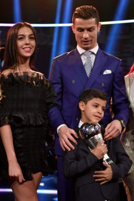 Las imágenes que no se vieron de Cristiano Ronaldo en el Premio The Best