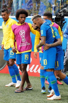 NO SE VIO POR TV: El llanto desconsolado de Neymar y la tristeza de los ticos en Rusia