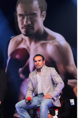 Imágenes de la gira de Márquez y Pacquiao en México