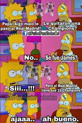 ¡Terribles! Los memes de James Rodríguez y su salida del Real Madrid