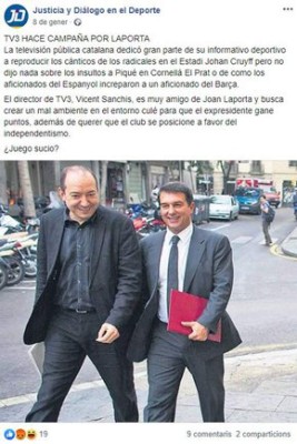 Barçagate: las publicaciones de la empresa que contrató Bartomeu para dañar a figuras del Barcelona