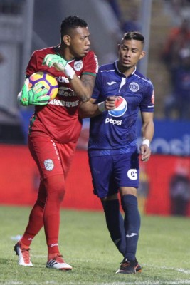 El uno a uno del Motagua: Carlos 'Chino' Discua con la mejor nota