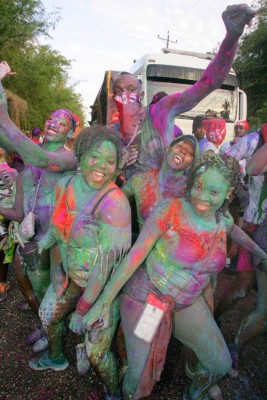 Las polémicas fotos de Usaín Bolt y el baile erótico con chicas en Brasil