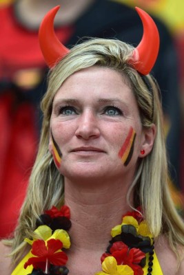 Las mejores imágenes del juego Russia vs Bélgica