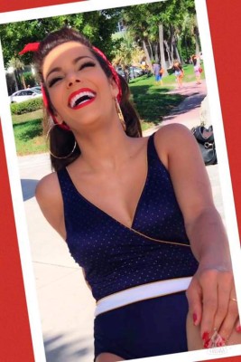 ¡Infartante! Así disfruta de la playa y el sol Nathalia Casco