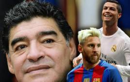 Diego Maradona no puso a ninguno de los dos como 'el mejor del mundo', para el 10, ambos están igual.