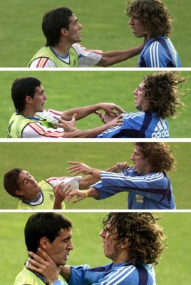 ¡Calentones! Las peleas más recordadas entre compañeros de un mismo equipo