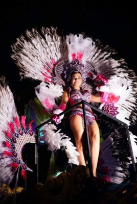 ¡Bellísimas! Las lindas chicas que se robaron las miradas en el carnaval de SPS