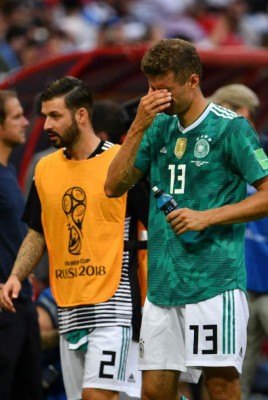 Lo que no se vio en TV: ¿Qué hicieron los alemanes tras la eliminación? Müller se descontroló