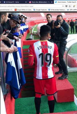 ¡Como en casa! Hinchas hondureños y su gran recibimiento al Choco Lozano