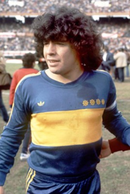 Los mejores 'looks” de Maradona y Pelé