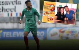 Carlos Discua emprendió un negocio de comida junto a su señora esposa.