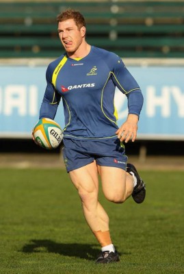 David Pocock, 'rinocerante' australiano que está en final del mundial de rugby