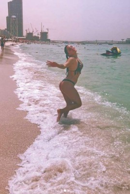 Ella es Jana Maradona, la bella hija de Diego Armando que muy pocos conocen