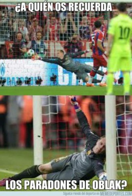 Los mejores memes de la eliminación del Bayern Múnich ante el Atlético de Madrid