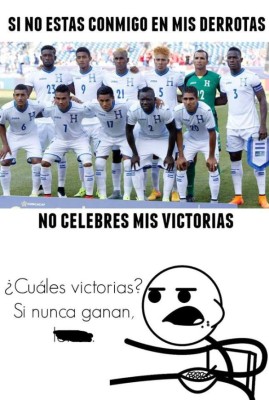 En los 'memes' le tiran con todo a la Selección de Honduras