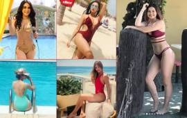 Las altas temperaturas ya se sienten en territorio hondureño y estas hermosas chicas han aprovechado para lucir su enorme cuerpazo.