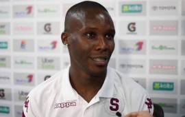 Rubilio Castillo solo tiene un torneo con el Saprissa de Costa Rica.