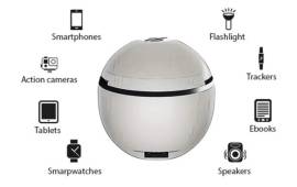 Este es el cargador que no necesita de que lo carguemos antes. Con nuestro movimiento es suficiente.