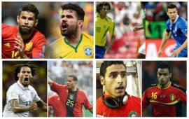 Hay varios mundialistas que han portado las camisetas de dos selecciones diferentes. Diego Costa es el más recordado.