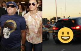 Maradona sufrió con su llegada a Argentina desde Dubai para pasar las vacaciones navideñas.