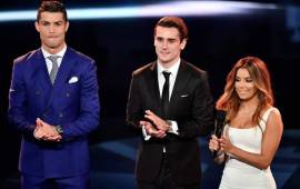 Eva Longoria estuvo como anfitriona de la gala de 'The Best'. Lució espectacular en todo momento.