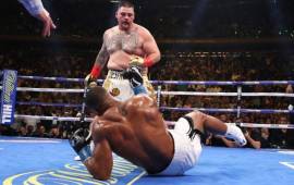 Anthony Joshua tenía 22 peleas invictas y las perdió ante Andy Ruiz.