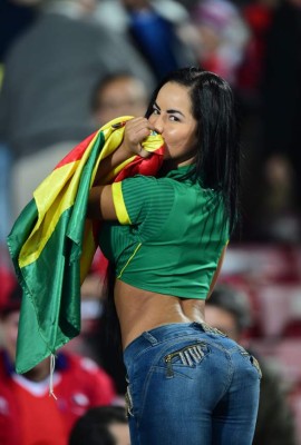 La musa boliviana que deslumbra en la Copa América