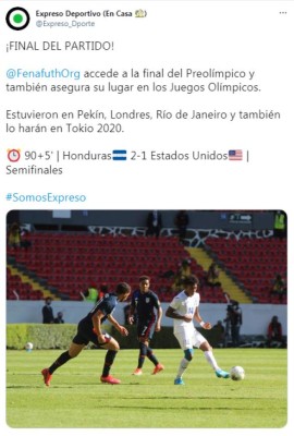 '¡Duele de envidia!', los titulares de los ticos y medios internacionales tras la clasificación de Honduras los Juegos Olímpicos de Tokio 2021&nbsp;&nbsp;&nbsp;