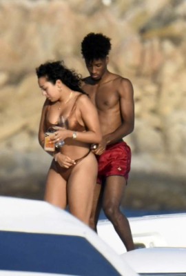 FOTOS: Las picantes vacaciones de la figura de la Champions League con su infartante novia&nbsp;&nbsp;