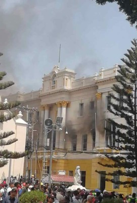FOTOS: Así se vivieron los enfrentamientos y protestas en Honduras