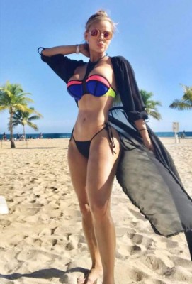 Ella es Heidy Villa, la despampanante chica fitness de Colombia