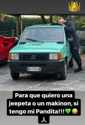 El humilde auto que se compró Arturo Vidal y que lleva a los entrenamientos del Inter de Milán