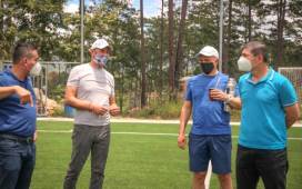 Fabián Coito comenzó a movilizarse y su primera asignatura fue la revisión del hotel de selecciones en Siguatepeque.